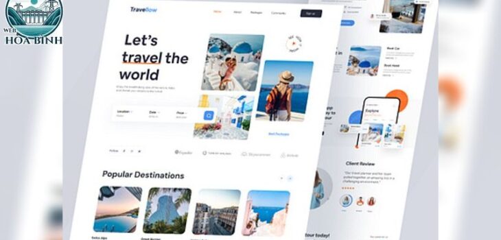 Báo giá Dịch vụ thiết kế website du lịch – Tiết kiệm chi phí với dịch vụ uy tín