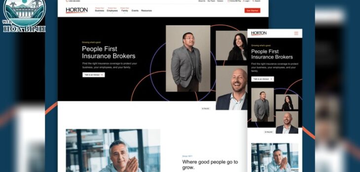 Giao diện website doanh nghiệp – Gây ấn tượng với thiết kế tinh tế